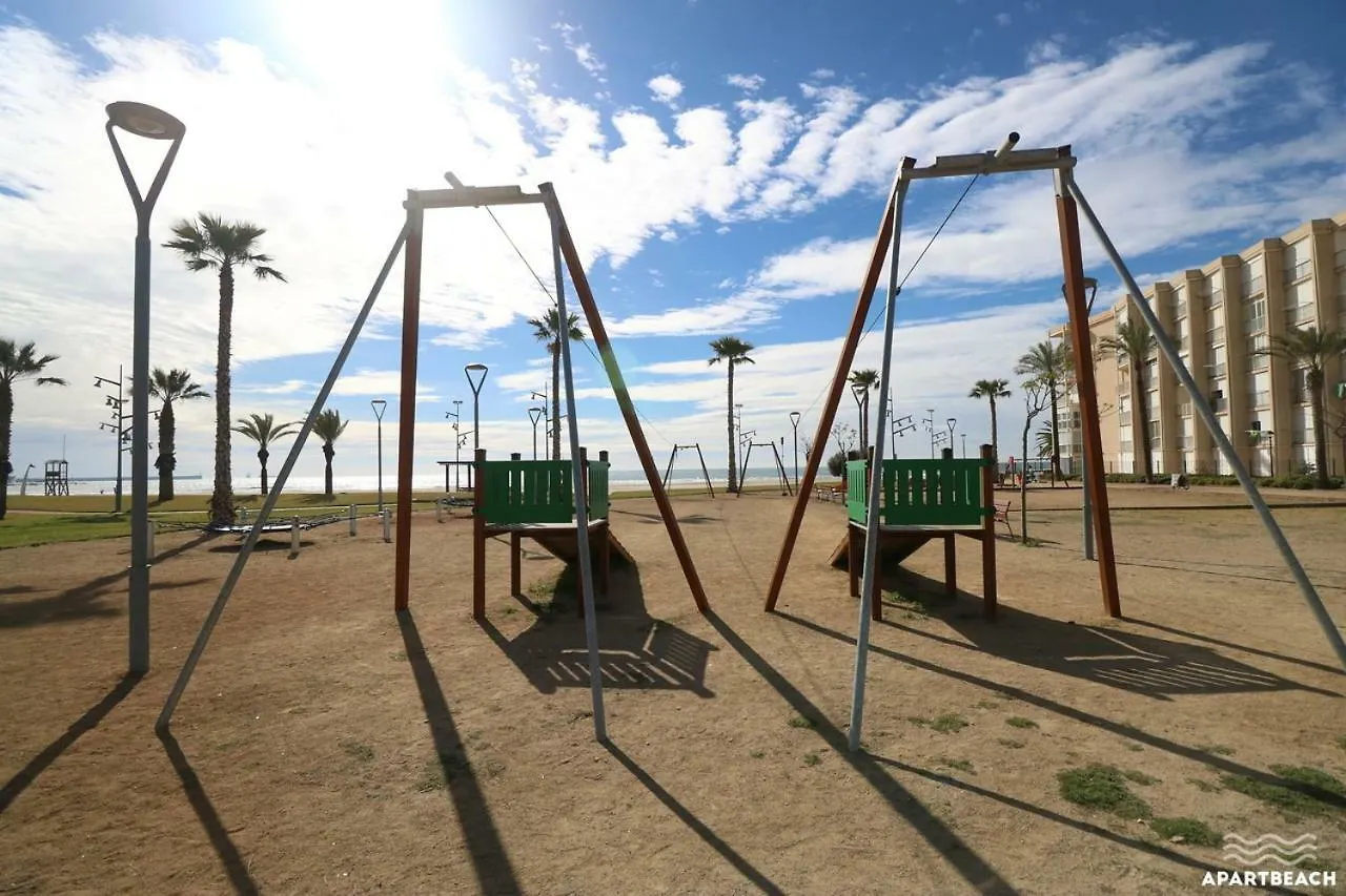 アパート Apartbeach Adriatico 518 Vistas Playa Y Climatizado ラ・ピネーダ